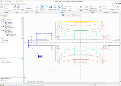 2D 개념 설계(Creo Layout)