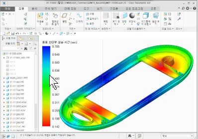 사출 해석 모듈 (CMA-Creo Molding Analysis)